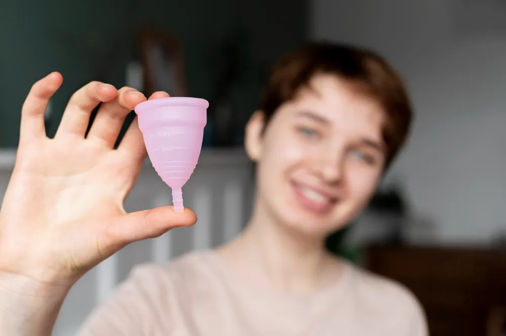 como usar la copa menstrual